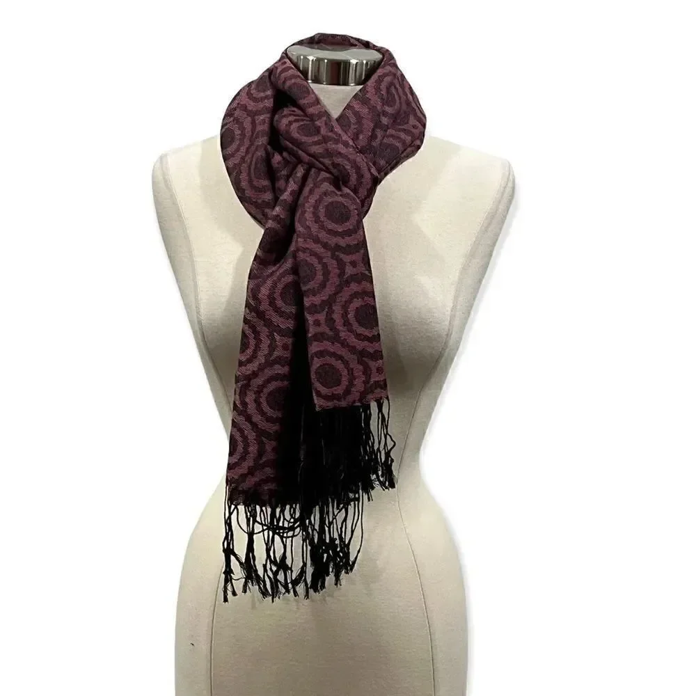 INC International Concepts Jacquard Winter Scarf/Wrap